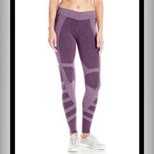 NUX  Camden plum purple inspired living stretchy microfiber pants leggings med